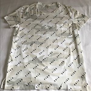 Brand new VS PINK oversized CAMO CAMOUFLAGE Tee L
